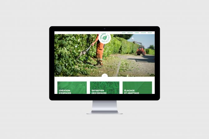 Site web Chazal, entretien des espaces verts, création d'espaces paysagés, elagage