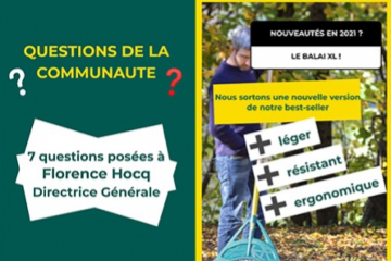 Florence Hocq, directrice générale du Groupe Leborgne, répond aux questions des communautés des jardiniers et des professionnels du bâtiment