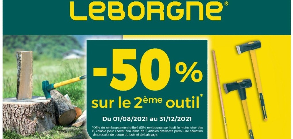 LEBORGNE®, leader en outillage pour la coupe du bois propose une