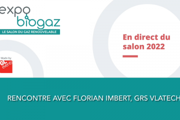 Salon ExpoBiogaz : Florian Imbert, GRS Vlatech