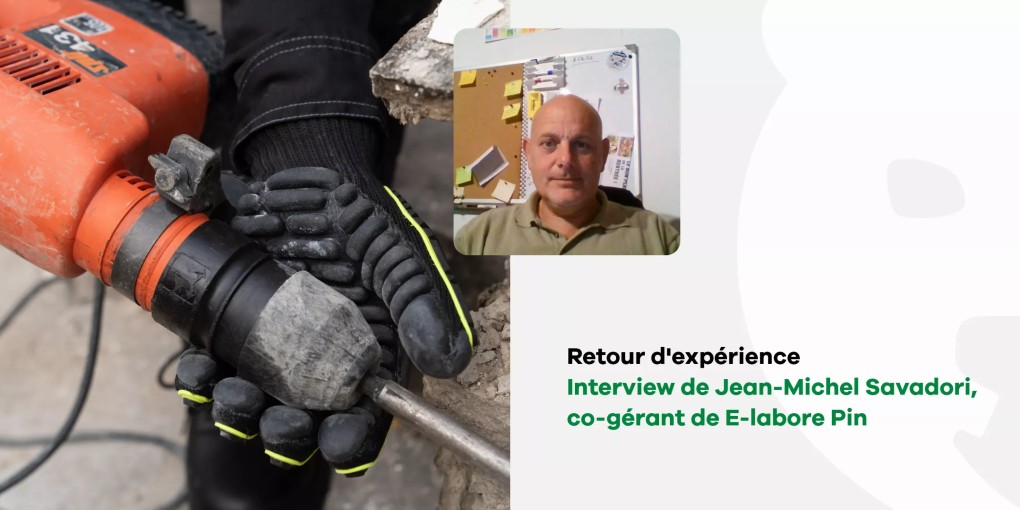 Jean-Michel Savadori, co-gérant de e-labore pin : « j’aime la capacité de coverguard à innover et à proposer des équipements adaptés pour tous les risques »