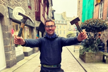 Emilien Couvert alias Le Maçon Breton sur Instagram : J’ai essayé d’autres marques, mais avec Leborgne on n’est jamais déçu !