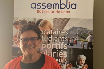 Christine MANDON, élue nouvelle présidente d’assemblia