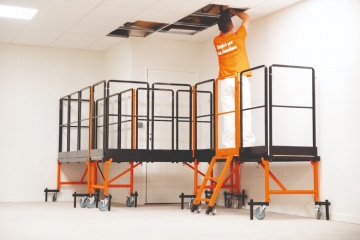 Avec la plateforme Modul’Air, Mondelin révolutionne le travail en hauteur