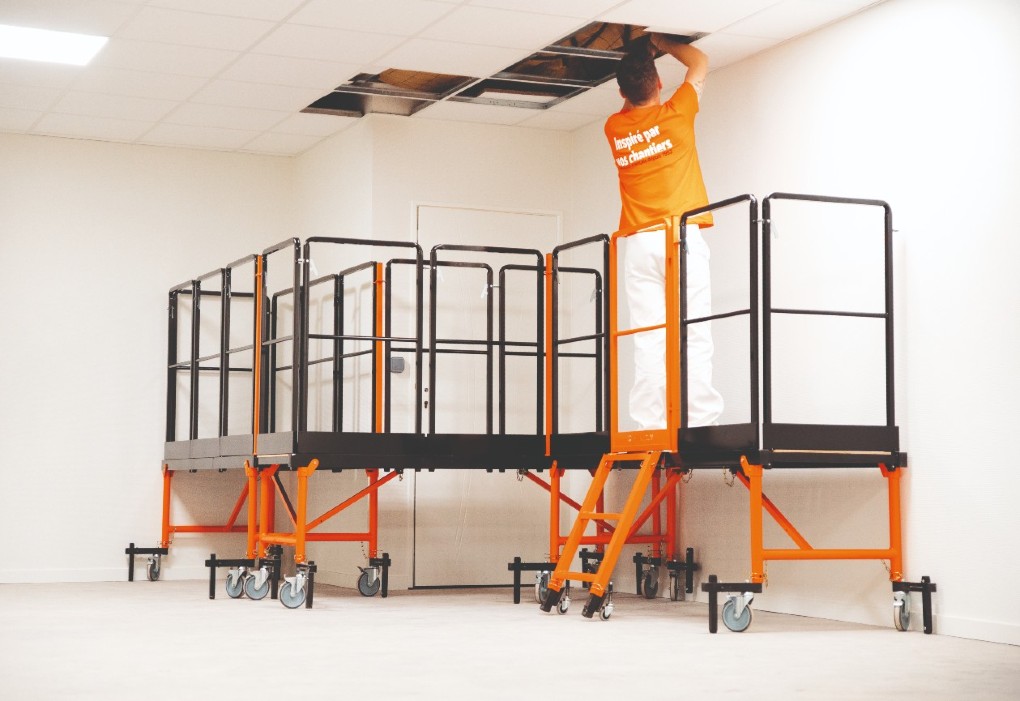 Avec la plateforme Modul’Air, Mondelin révolutionne le travail en hauteur