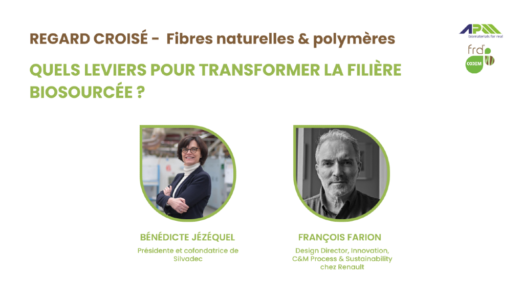 « Pour les fibres naturelles et les polymères, cap sur l’avenir ! » avec FRD - CODEM