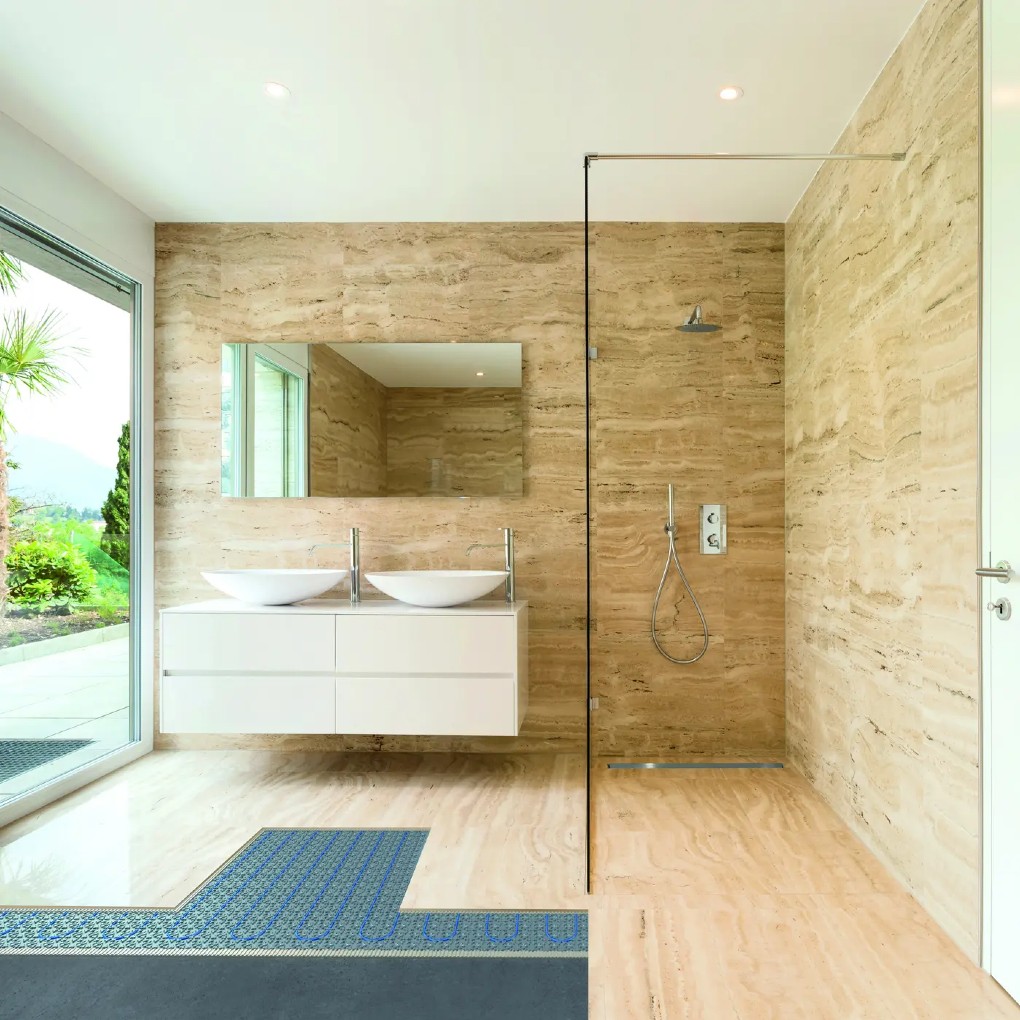 wedi France commercialise en exclusivité des solutions de chauffage de surface Gutjahr