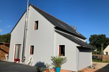 Isolation extérieure sur ossature bois