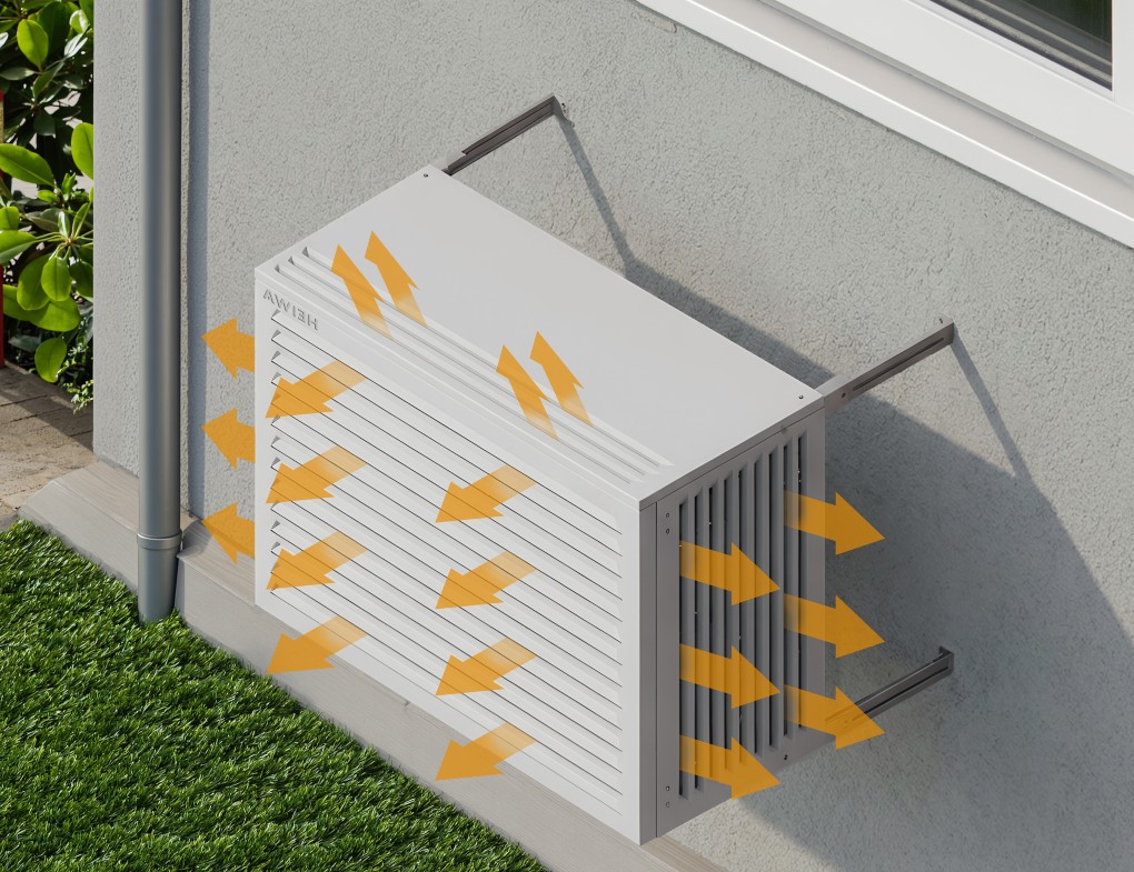 Heiwa lance son cache-clim pensé pour le terrain
