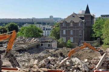 Rénovation de l’Hôtel-Dieu de Clermont : l’économie circulaire et la pierre de Volvic à l’honneur