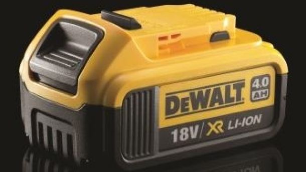 DEWALT lance une nouvelle batterie en 4Ah