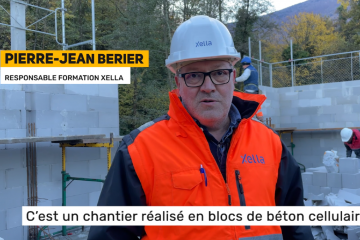 Xella : Reportage sur le chantier de l'Opac 73 au Bourget-du-Lac