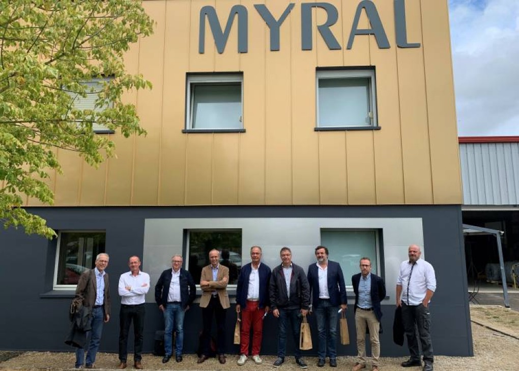 Une délégation de l’Ouest reçue à l’usine Myral