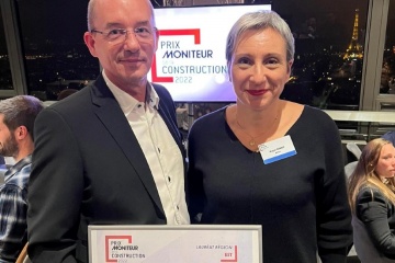 MYRAL honoré par le Trophée du Prix Moniteur de la Construction 2022 !