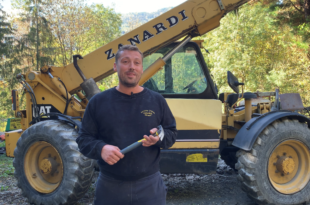 Mathias Zanardi, dirigeant d’une entreprise de construction savoyarde : « Une chance de travailler avec des professionnels qui nous écoutent beaucoup »