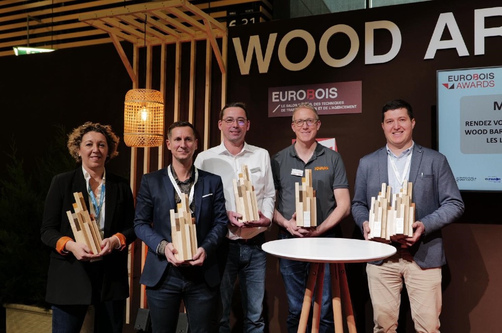 6 lauréats pour les EUROBOIS AWARDS 2024 : La RSE, l’attractivité et le design à l’honneur !